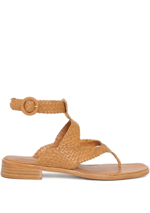 Sarah Chofakian Truffle sandals - Brown