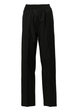 ISABEL MARANT Liska plaid wool trousers - Grey