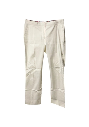Ferragamo Pre-Owned white trousers