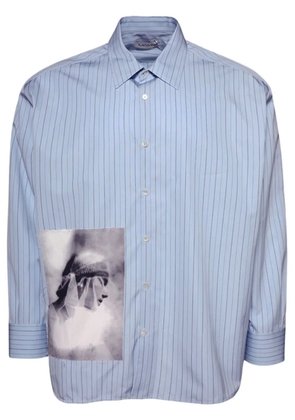 Lanvin Ample Imprimé Archives shirt - Blue