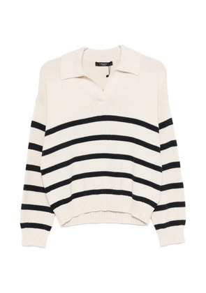 Weekend Max Mara long-sleeve striped sweater - Neutrals