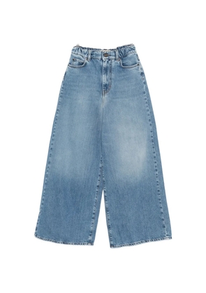 Weekend Max Mara elasticated five-pockets jeans - Blue
