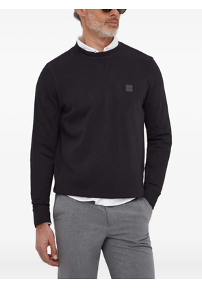 BOSS Westart crew-neck sweatshirt - Black