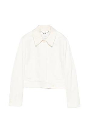 JOSEPH Abbe collared jacket - White