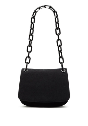 Prada Pre-Owned 2000-2013 Canvas Lucite Chain shoulder bag - Black
