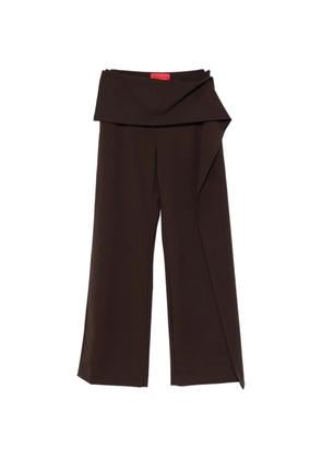 THELATEST drape trousers - Brown