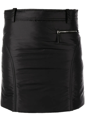 KHAITE padded mini skirt - Black