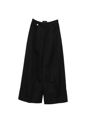 Simone Rocha button wide trousers - Black