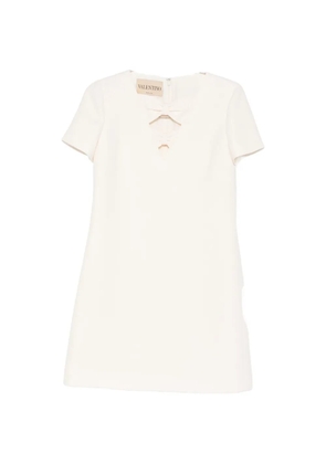 Valentino Garavani ribbon detail dress - White