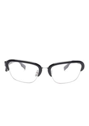 SHUSHU/TONG x Yvmin bow-detail glasses - Black
