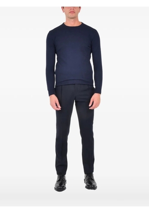 FRANZESE COLLECTION ribbed crew-neck sweater - Blue