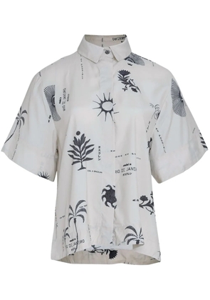 Osklen Rio Day-print shirt - White