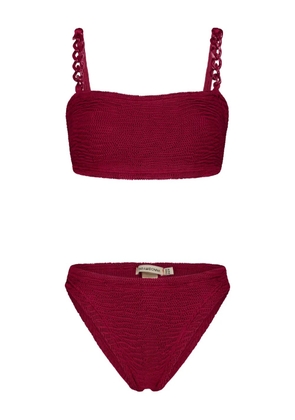 PARAMIDONNA Penelope chain-straps bikini - Red