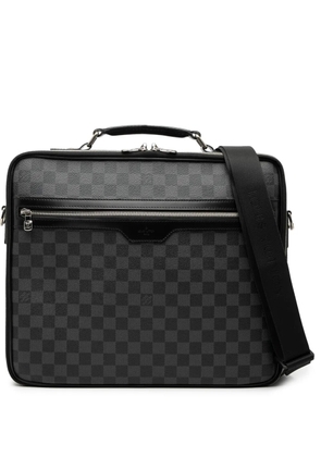 Louis Vuitton Pre-Owned 2009 Damier Graphite Steve business bag - Black