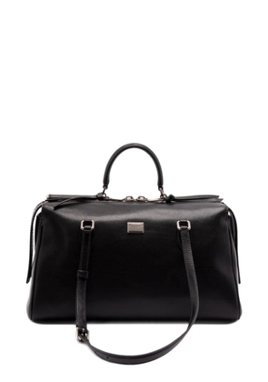 Dolce & Gabbana leather travel bag - Black
