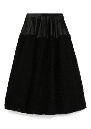 Viktor & Rolf Circle frilled skirt - Black