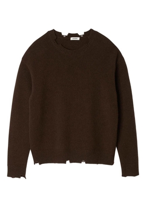 SANDRO wool sweater - Brown