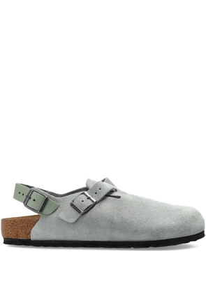 Birkenstock Tokio II suede clogs - Grey