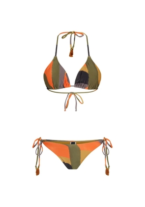 Lygia & Nanny tassel tie swimsuit - Orange
