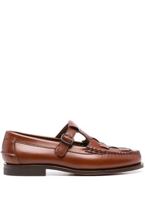 Hereu Soller leather moccasins - Brown