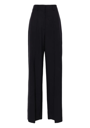 Valentino Garavani high-waisted tailored wool trousers - Blue