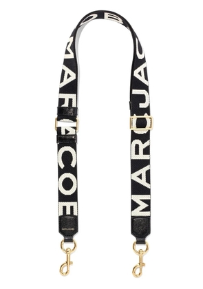 Marc Jacobs The Thin Strap' logo-print strap - Black