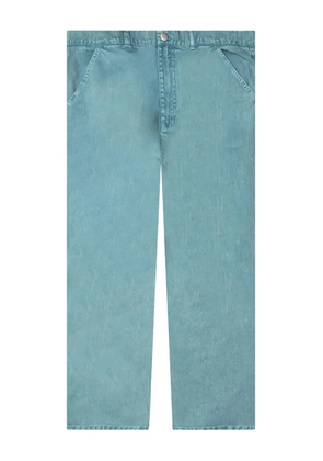 Awake NY embroidered-pocket trousers - Blue