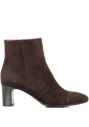 Tassinari 65mm suede ankle boots - Brown