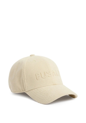 Fusalp corduroy baseball cap - Neutrals