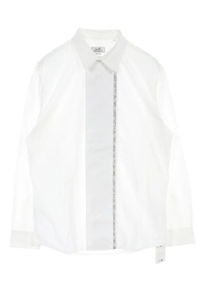 Hermès Pre-Owned 2010s cotton shirt - White