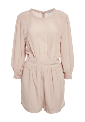 IRO long-sleeve playsuit - Neutrals