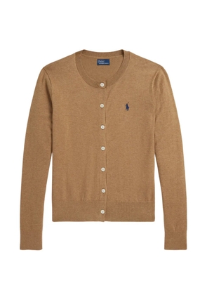 Polo Ralph Lauren long-sleeve buttoned cardigan - Brown