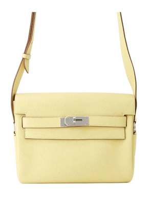 Hermès Pre-Owned 2025 Togo Kelly Messenger PM Bag crossbody bag - Yellow