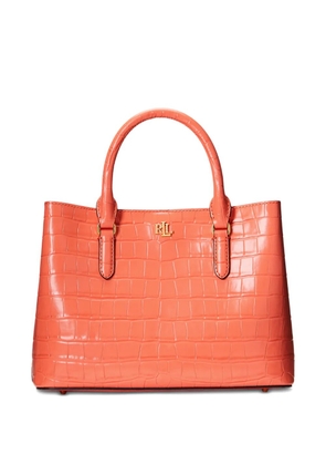 Lauren Ralph Lauren top-handle tote bag - Orange