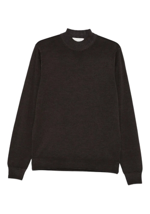 Filippo De Laurentiis high-neck wool sweater - Brown