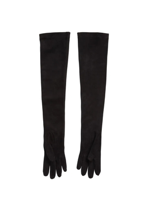 Ralph Lauren Collection suede gloves - Black