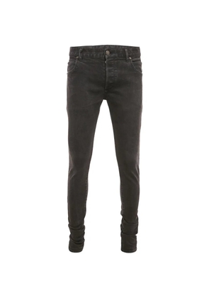 Balmain Pre-Owned slim-fit jeans - Grey