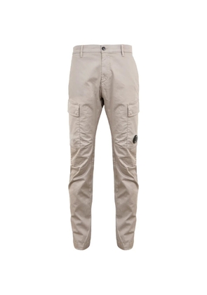 C.P. Company logo-detail cargo pants - Grey