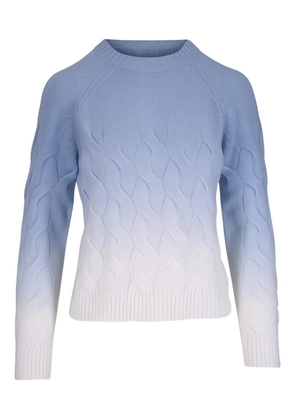 Kinross Cashmere textured sweater - Blue