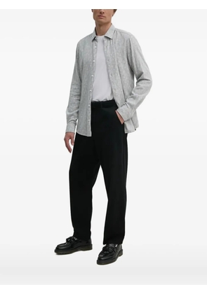 Joop! patterned long-sleeved shirt - Grey