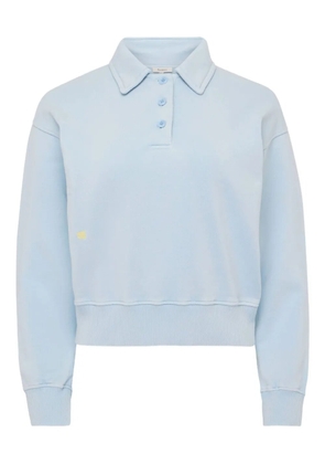 JW Anderson three-button polo sweatshirt - Blue