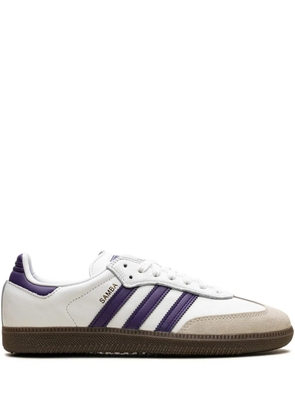 adidas Samba ADV 'Cloud White/Collegiate Purple/Gold Metallic' sneakers