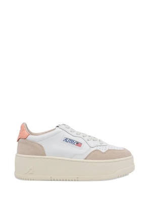 Autry platform medalist sneakers - White