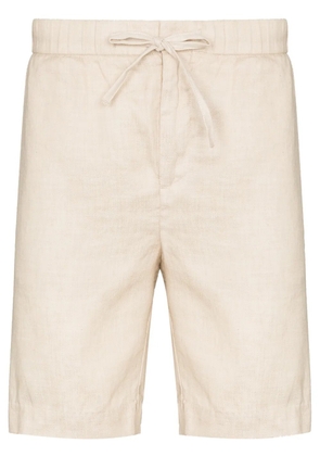 Frescobol Carioca drawstring-waist knee-length shorts - Neutrals
