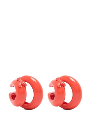 Patrizia Pepe fly-logo earcuff - Orange