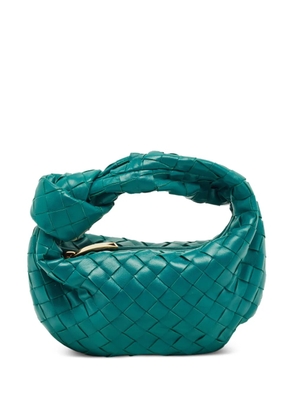 Bottega Veneta Pre-Owned mini Jodie woven leather handbag - Green