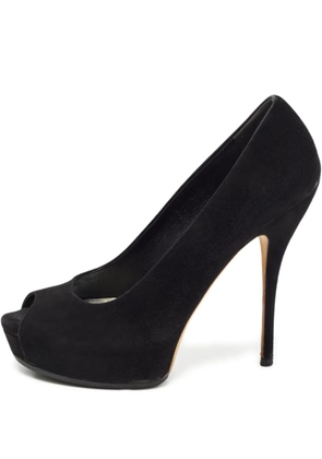 Gucci Pre-Owned suede pumps - Black