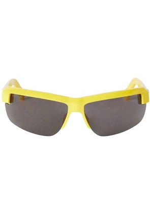 Off-White Eyewear Toledo arrows-motif sunglasses - Yellow