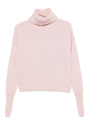 Incentive! Cashmere turtleneck sweater - Pink