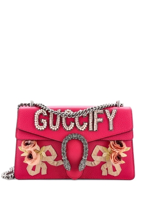 Gucci Pre-Owned Dionysus Bag Embellished Leather Small shoulder bag - Pink